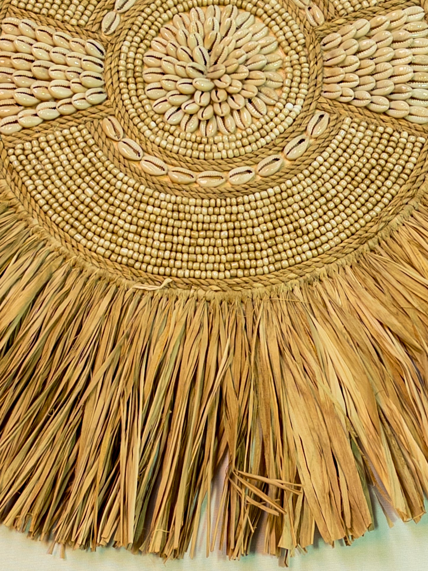 600037 Wanddecoratie beige 40 cm