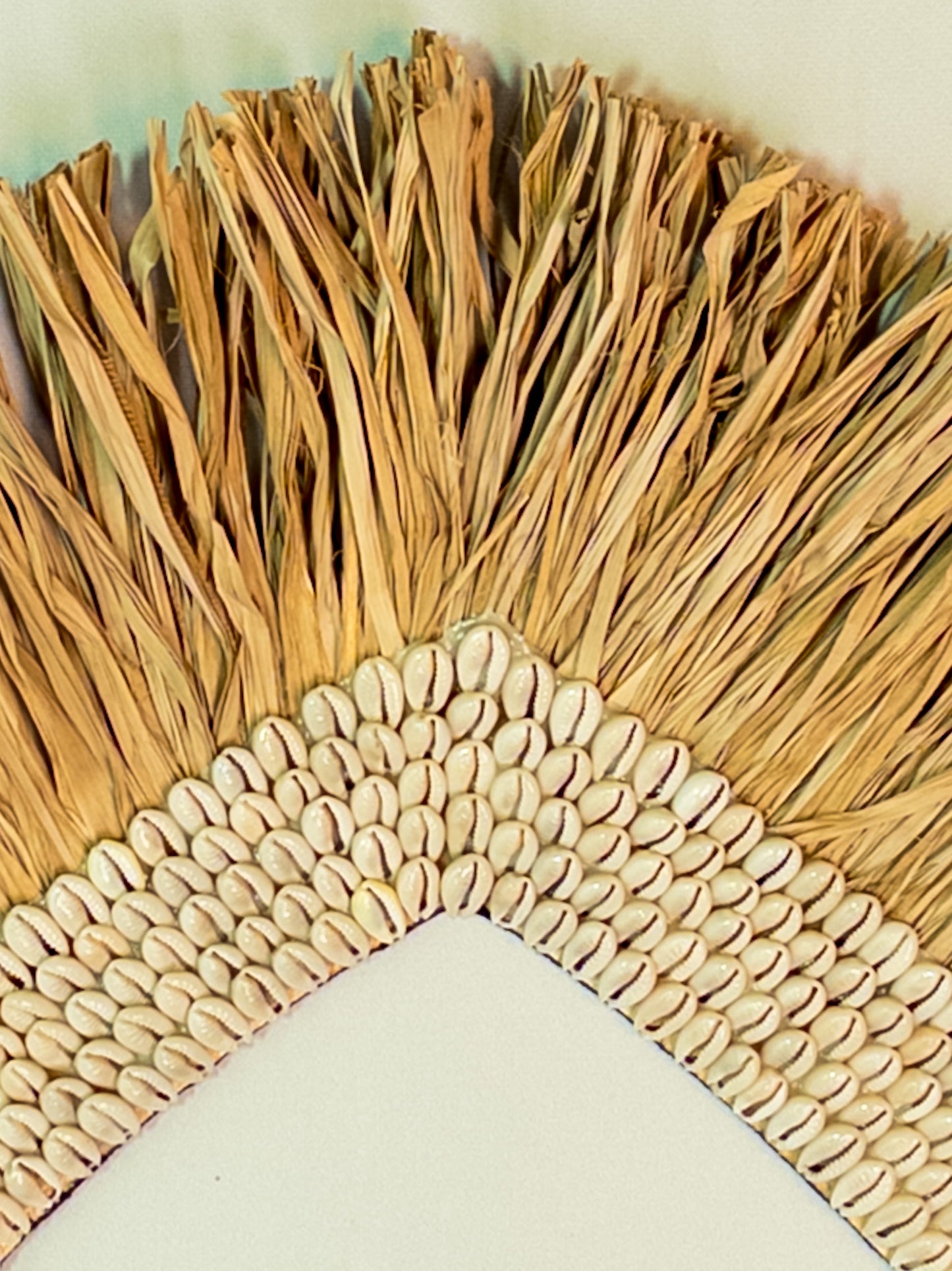 J209 rieten hart wandhanger