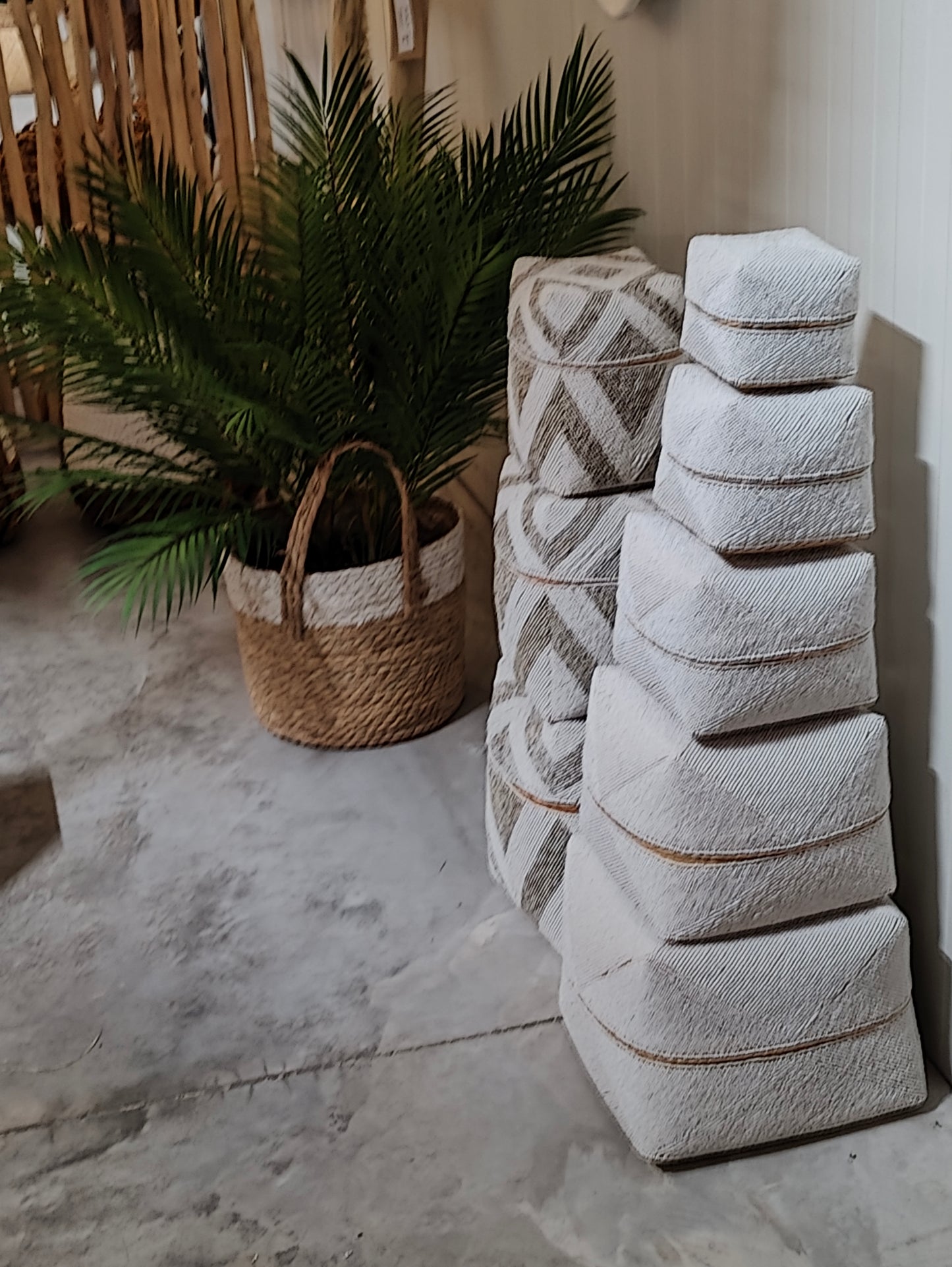 220201		Offermanden wit set van 5