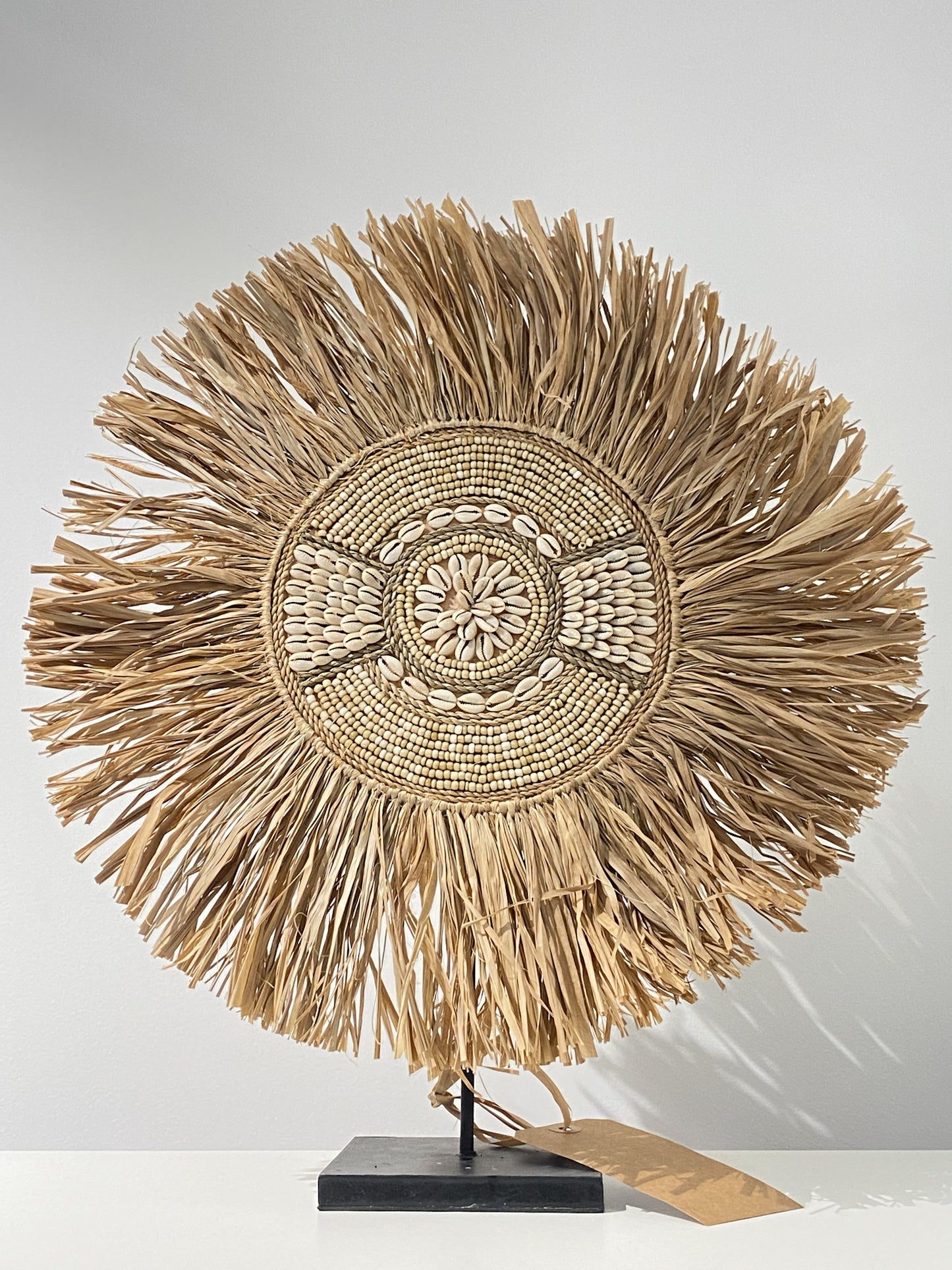 600039		Wanddecoratie beige 50 cm