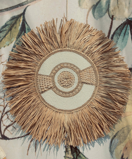 600038		Wanddecoratie 50 cm wit