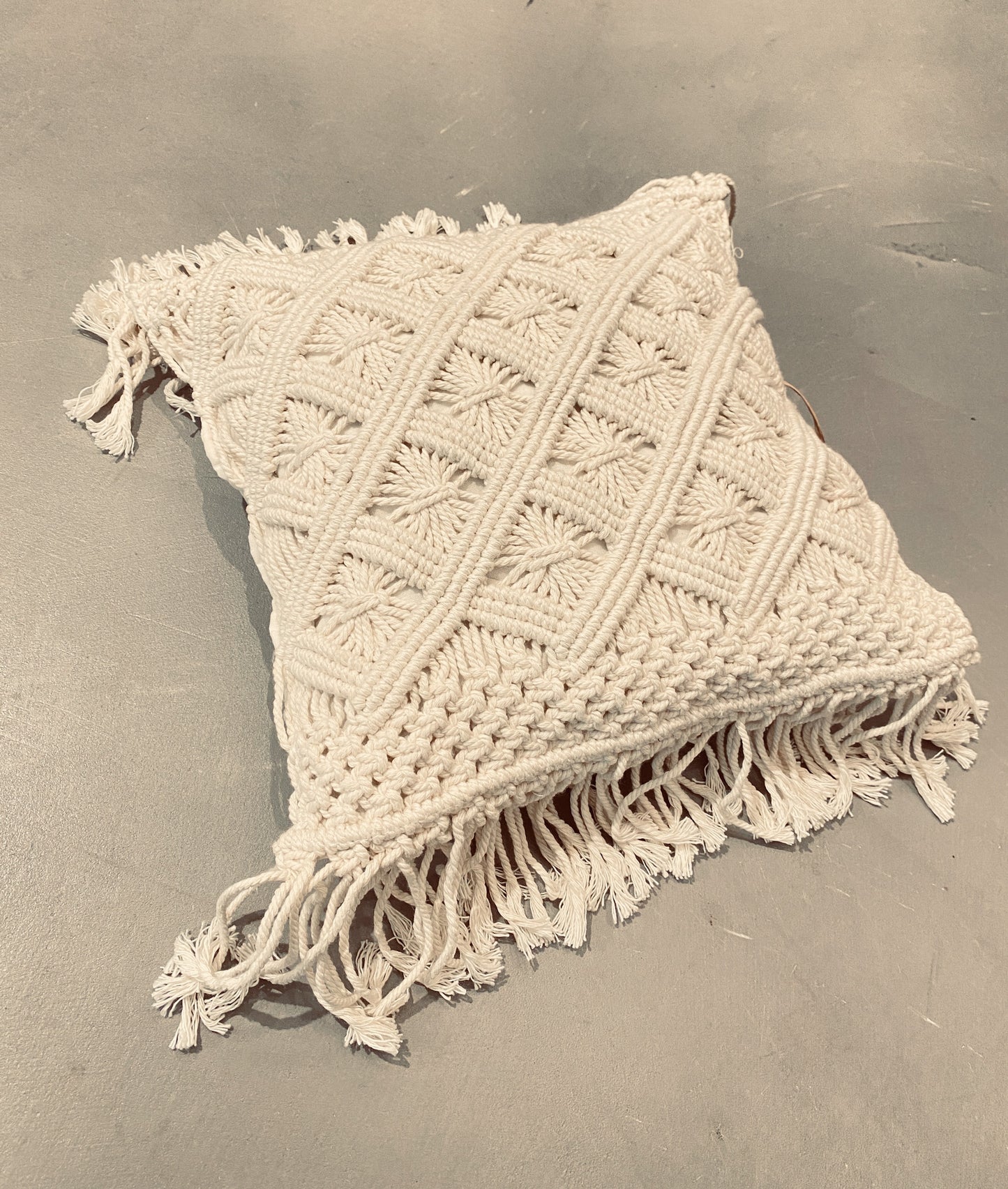 600042		kussenhoes diagonaal patroon 35x37