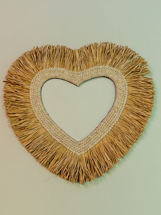 J209		rieten hart wandhanger