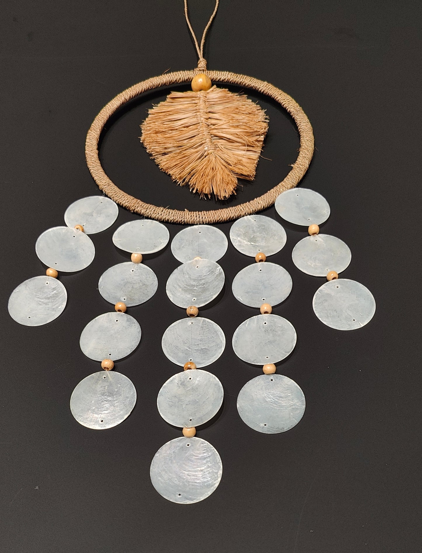 JT019		Wandhanger gong 65 cm met blad